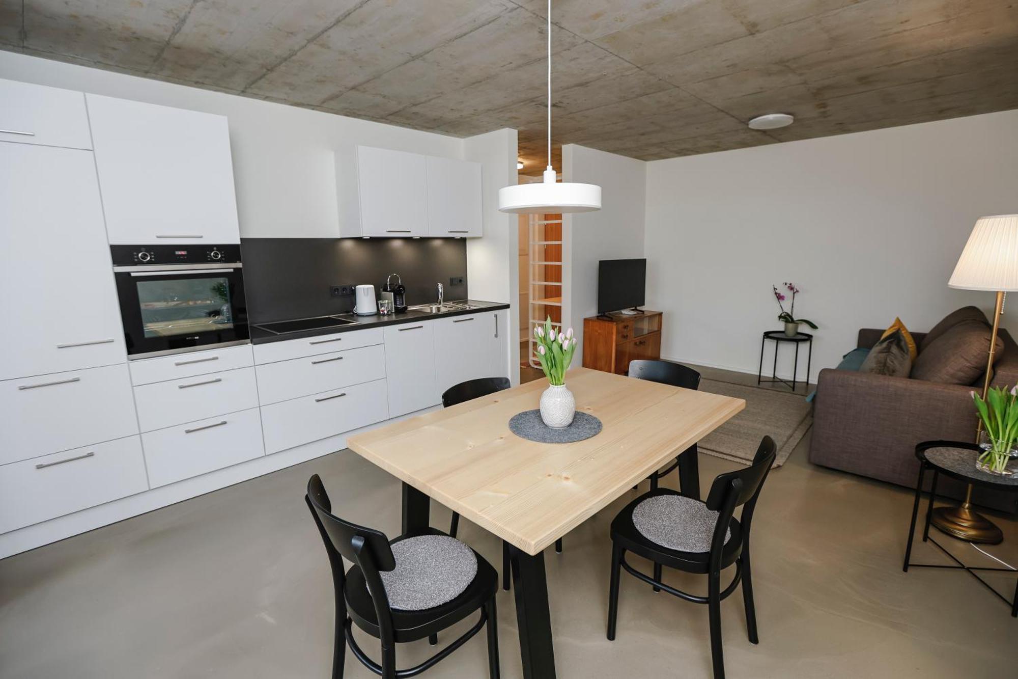 Boutique Apartments Lustenau Nachhaltige Kuehlung Ueber Erdsonde Und Fussbodenkuehlung Номер фото
