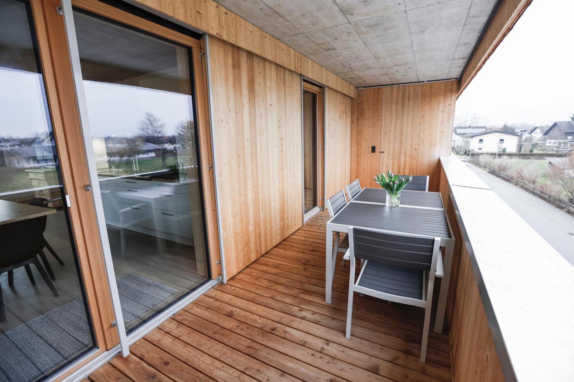 Boutique Apartments Lustenau Nachhaltige Kuehlung Ueber Erdsonde Und Fussbodenkuehlung Номер фото